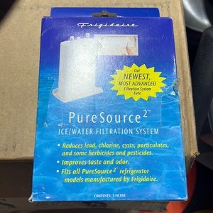 New Frigidaire Puresource 2 ice water filtration system. New filter.